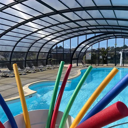 Mobil-home Grand Confort 2 Chambres, Proche Plage, 4 Pers., Piscine Chauffée, Parking, Wi-fi Gratuit - Fr-1-361a-86 *