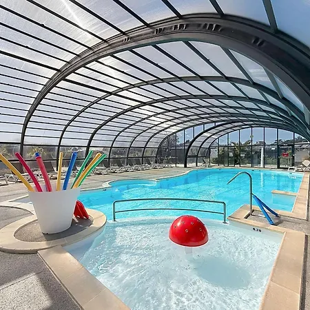 Mobil-home Grand Confort 2 Chambres, Proche Plage, 4 Pers., Piscine Chauffée, Parking, Wi-fi Gratuit - Fr-1-361a-86