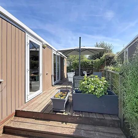 Mobil-home Grand Confort 2 Chambres, Proche Plage, 4 Pers., Piscine Chauffée, Parking, Wi-fi Gratuit - Fr-1-361a-86 * Jullouville-les-Pins